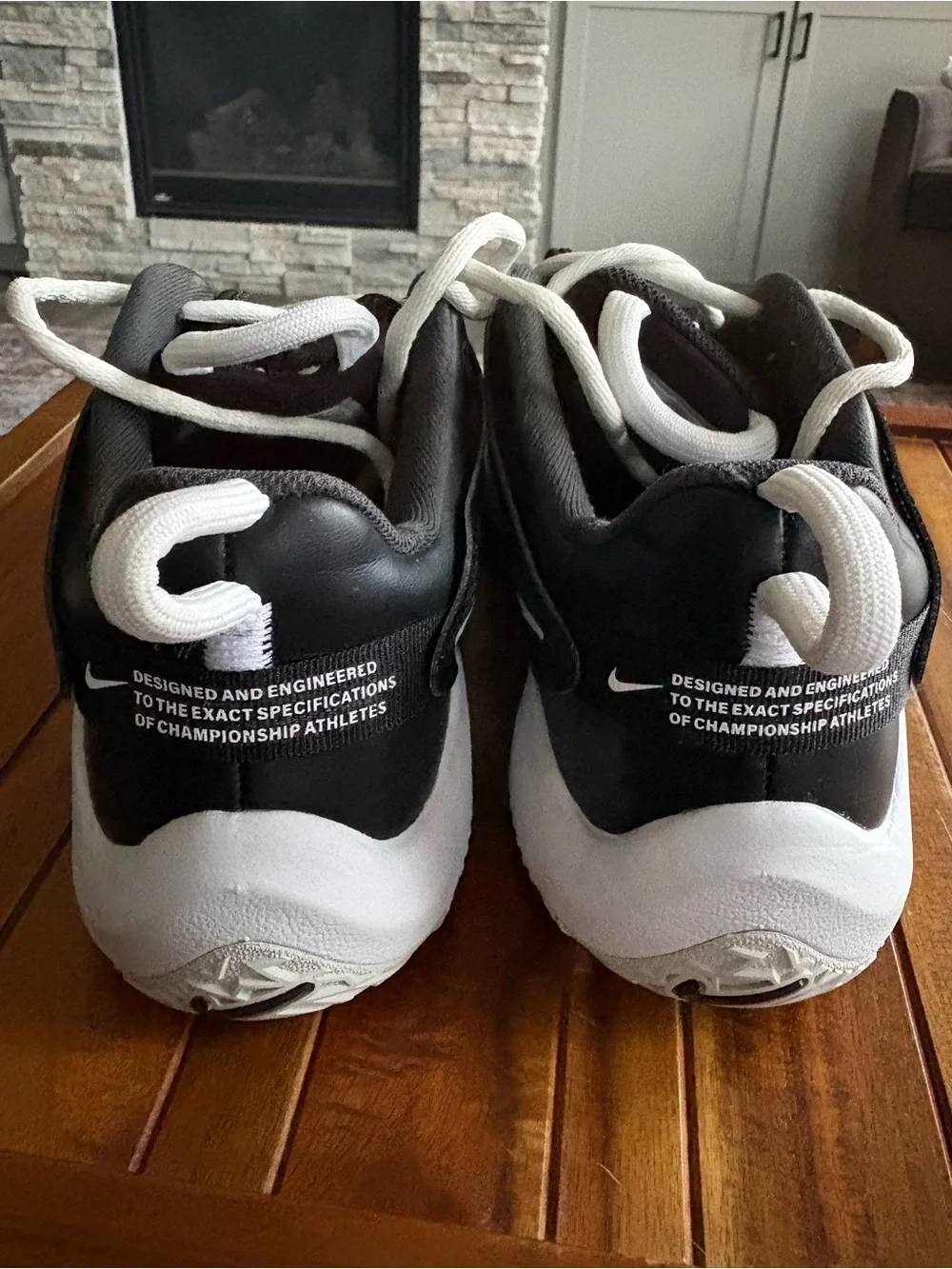 Men’s Nike Air Zoom Hyperace 3 Black White Volleyball Shoes FQ7074-002 Size 8